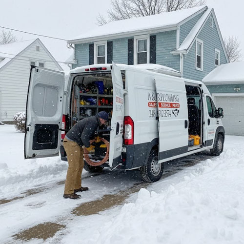 A&R Plumbing tech